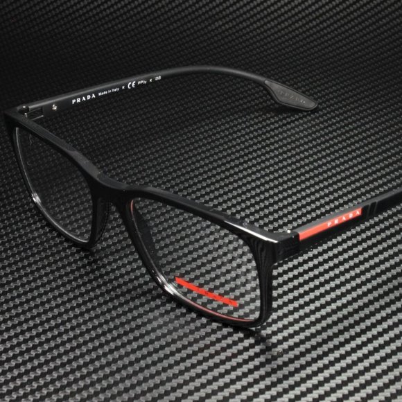 Prada Men's Black Eyeglasses! - Picture 1 of 4